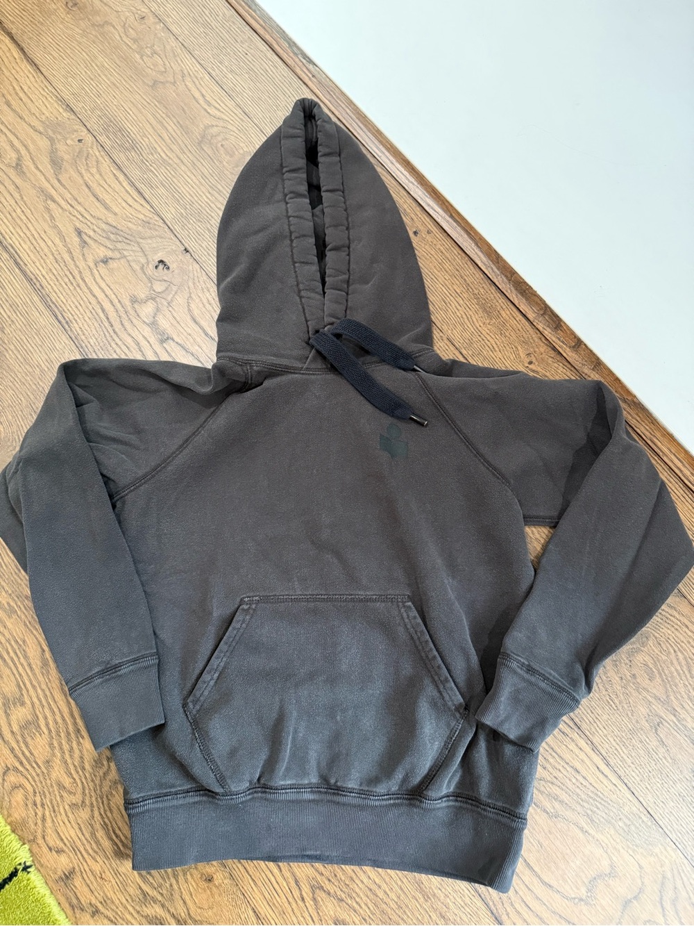Isabel Marant Black Hooded Pullover Sweatshirt